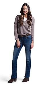 LEE Women''s Plus-Size Flex Motion Regular Fit Bootcut Jean