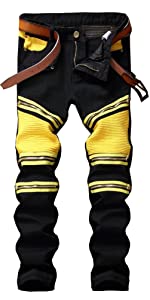 Biker Jeans 187 Yellow