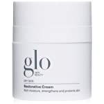 Glo Skin Beauty Restorative Cream | Deep Conditioning Face Moisturizer with Antioxidants for Dry Skin | Strengthens and Nourishes Dehydrated Skin, 1.7 Ounce (Pack of 1)