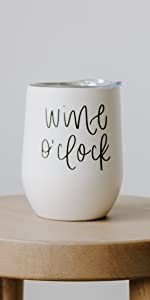 wine o''clock wine tumble, cute wine tumbler, its wine o''clock somewhere, gift for best friend