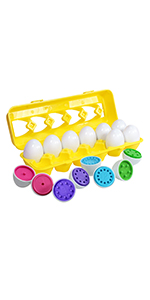 egg set count and match egg set count & match egg set learning toys educational toys 18 months + kid