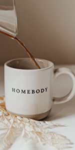 homebody coffee mug, homebody gift, housewarming gift, new home gift, simple coffee mug