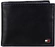 Tommy Hilfiger Men's Slim Extra Capacity Bifold Wallet with Multiple Card Slots