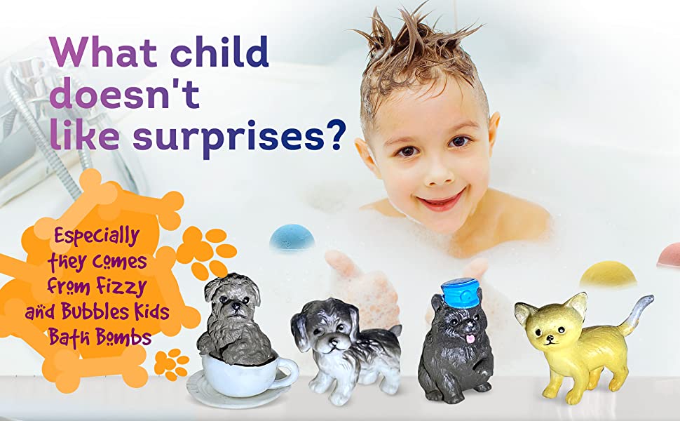 Puppies Toys Surprises inside Bath Bombs