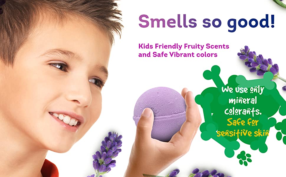 Natural and Organic Bath Bombs Safe For Kids