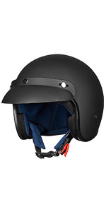 3/4 Motorcycle Half Helmet