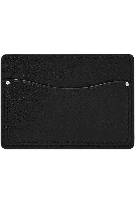 Men's Leather Minimalist Card Case Front Pocket Wallet for Men