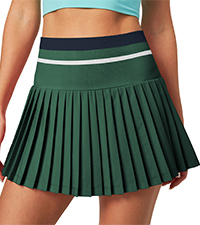 pleated tennis skirt