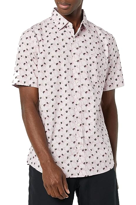 Men's Short-Sleeve Stretch Poplin Shirt (Available in Big & Tall)