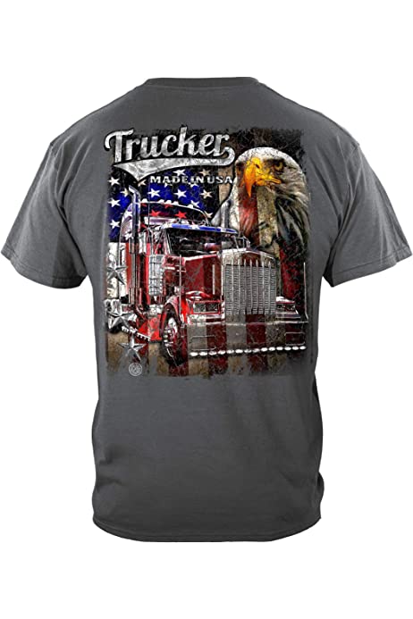 T-Shirts for Truckers, American Big Rig Shirts, 100% Cotton