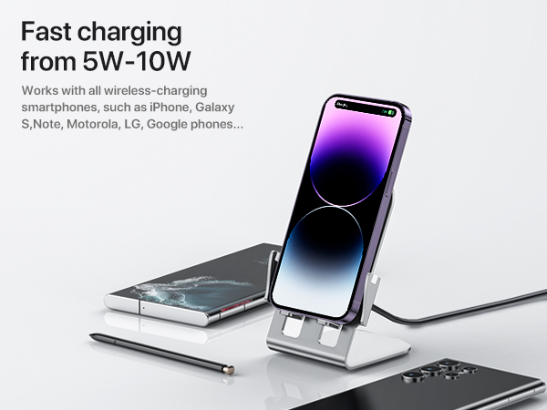 wireless charger stand