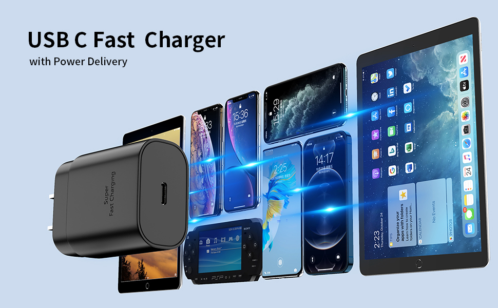 usb c fast charger adapter