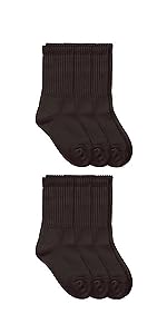 jefferies socks half cushion seamless black socks