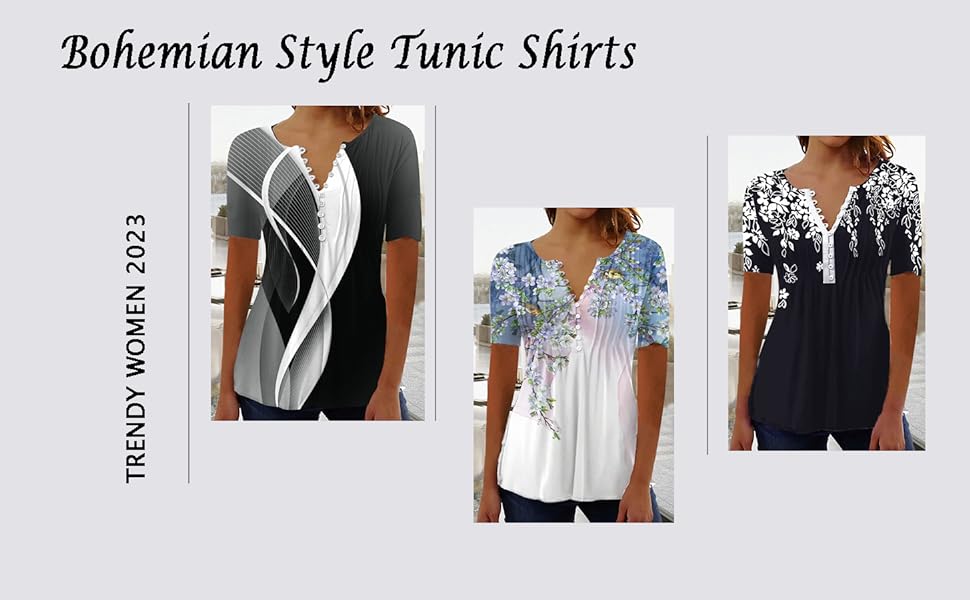 tunic shirts for women