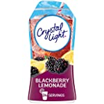 Crystal Light Sugar-Free Blackberry Lemonade Zero Calories Liquid Water Enhancer 1 Count 1.62 fl oz