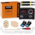 ADIIL Wood Burning Kit, Wood Burning Tool, Adjustable Temperature Pyrography Pen Kit, Professional Wood Burner Tool Kit for Adults and Beginners Craft, Dual Pen