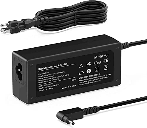 19V Laptops Charger for Acer Aspire 5 A515-56- 36UT Slim A515-54 Spin 1 3 5 Swift 3 SA-271 Chromebook C720 C740 Pa-1450-26 AC Adapter Power Supply Cord