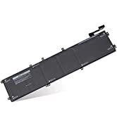 6GTPY Laptop Battery (11.4V 97Wh 8500Mah) for Dell XPS 15 9570 9560 9550 7590 Precision 5530 5520...