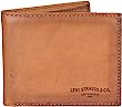 Levi's Men's Extra Capacity Slim Bifold Wallet with Multiple Card Slots