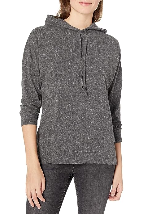 Women's Vintage Cotton Lightweight Long Sleeve Popover Hoodie (Previously Goodthreads)