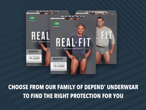 Depend Real Fit For Men