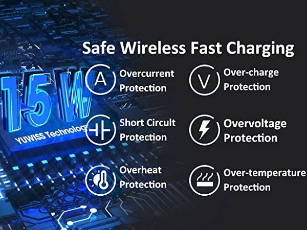 15W Wireless charging stand