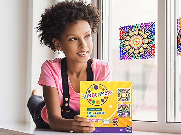 suncatcher kits for kids sun catcher kids craft suncatcher paint sun catcher sticker window art gem