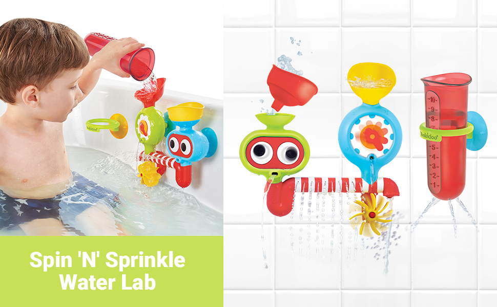 Spin N Sprinkle Waterlab Bath Toy