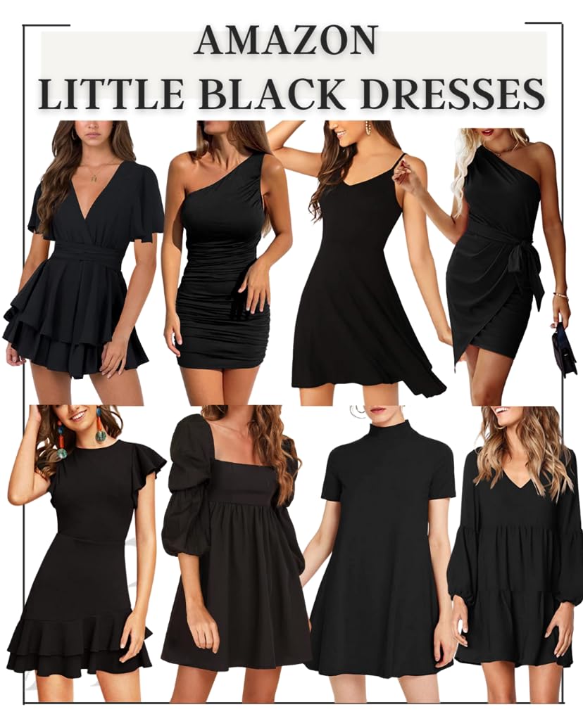 Amazon Little Black Dresses
#foundinamazon
#amazonfashion