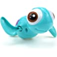 DUCKBOXX XX Bath Toys Wind up Swimming Sea Turtles for Toddlers, Babies (Blue)