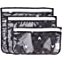 Bumkins Travel Bag, Toiletry, Baby, TSA Approved Pouch, Zip Bag, Quart Size Compliant, Clear-Sided, Diaper Bag Organization