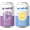 Spindrift Sparkling Water, Variety Pack, Blackberry &amp; Lemon, Made with Real Squeezed Fruit, 12 Fl Oz Cans, Pack of 48