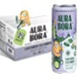 Lavender Cucumber Herbal Sparkling Water by Aura Bora, 0 Calories, 0 Sugar, 0 Sodium, Non-GMO, 12 oz Can (Pack of 12)
