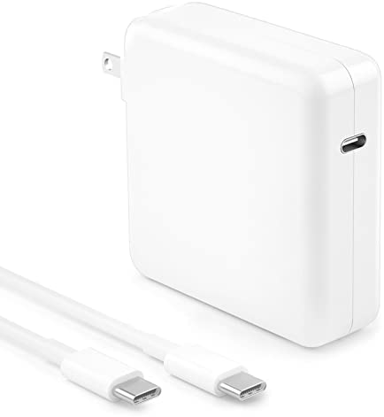 Mac Book Pro Charger - 118W USB C Charger Power Adapter Compatible with MacBook Pro 16, 15, 14, 13 Inch, MacBook Air 13 Inch, iPad Pro 2021/2020/2019/2018 and All USB C Device, 7.2ft USB C to C Cable