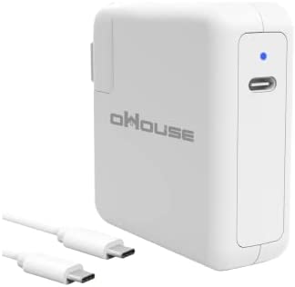 MacBook Pro Fast Charger 105W with 7.2 ft Cable Certified - USBC Power Adapter Compatible with Ipad Pro, MacBook Air, iPhone 13 and All USB c Laptop Model - Super Quick Wall and Portable Mac Charger