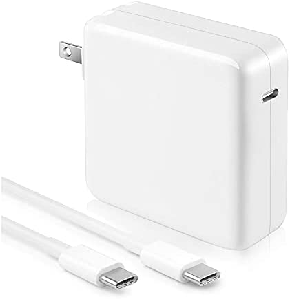 Mac Book Pro Charger - 118W USB C Charger Power Adapter for USB C MacBook Pro 16 15 14 13 Inch, MacBook Air 13 Inch 2021 2020 2019 2018, New iPad Pro, Include Charge Cable（7.2ft/2.2m）