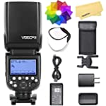 Godox V860III-S Camera Flash for Sony Camera Flash Speedlight Speedlite Light,76Ws 2.4G TTL HSS 1/8000s,480 Full-Power Flashes,2600mAh Li-ion Battery,0.01-1.5s Recycle Time,10 Levels LED Modeling Lamp