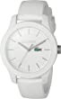 Lacoste Women's 'Ladies 12.12' Quartz Resin and Silicone Watch, Color:White (Model: 2000954)
