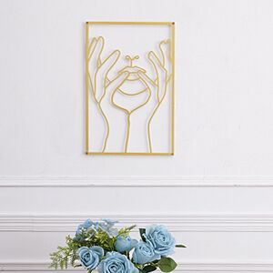 Gold wall decor 1 pack