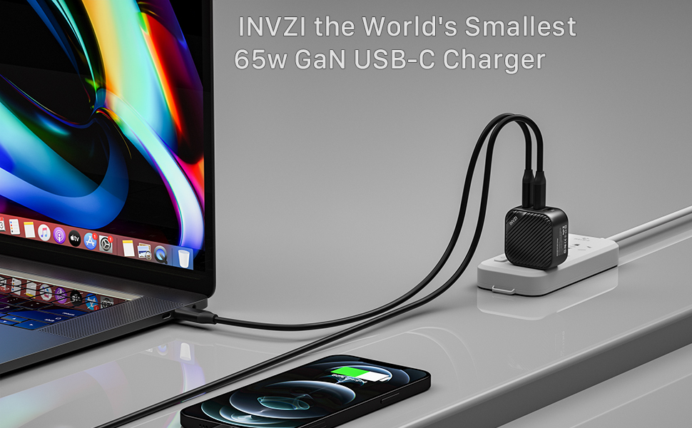 INVZI 65w GaN Charger