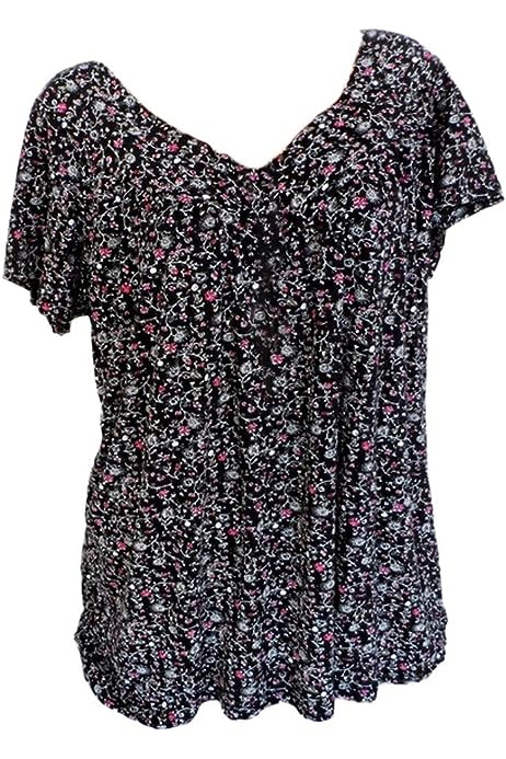 Womens Tops Dressy Casual Summer 2023 Floral Tops Blouses Trendy Button Down Short Sleeve Shirts Spring Tunic Outfit