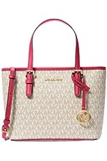 XS Carry All Jet Set Travel Womens Tote (CARMINE PINK MULTI)