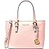 Michael Kors XS Carry All Jet Set Travel Womens Tote (DK PWDR BLSH)