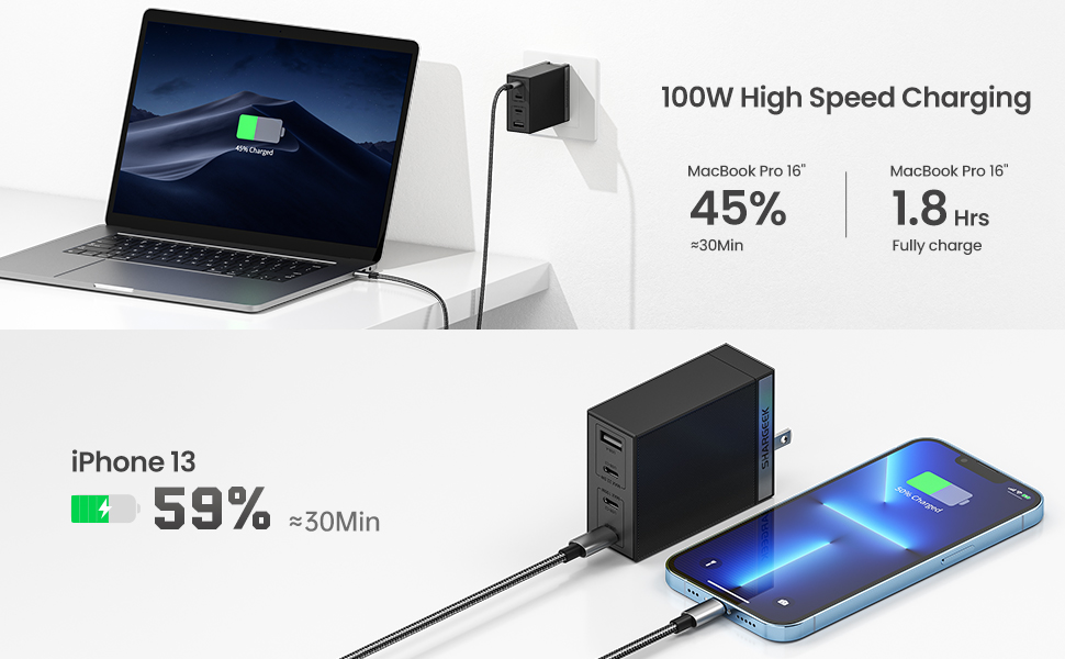 100w fast charger