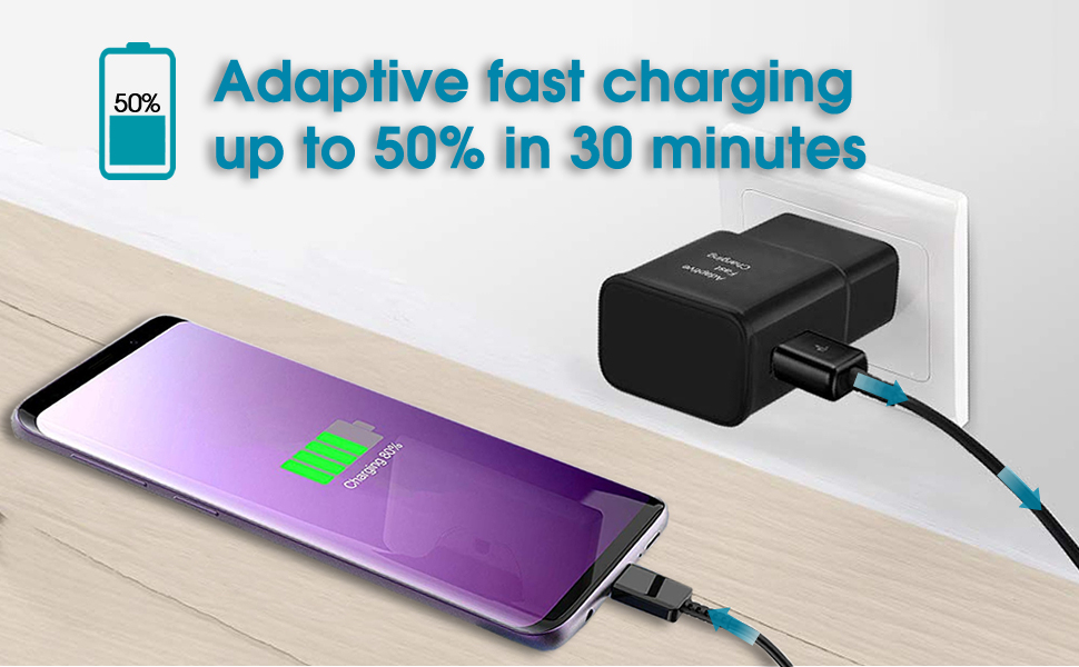 sansung USB type C Charger Galaxy S10 S10e S Lite S9 S8+ Note 9 8 Huawei P30 Pro P20 P10 Mate 30 20