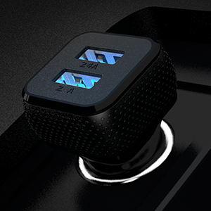 Zonlaky Dual port usb car charger - A+05