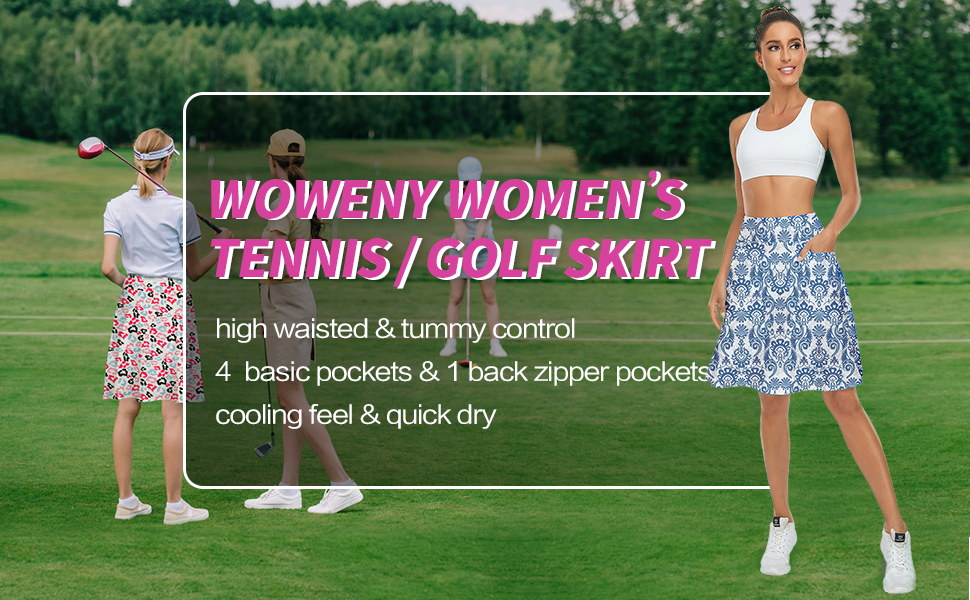 women golf/tennis skirt