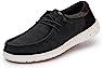 Hey Dude Men Loafers & Slip-Ons Black Black 11229-4900 | 9.5 UK Black