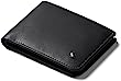 Bellroy Hide & Seek Wallet (Slim Leather Bifold Design, RFID Protected, Holds 5-12 Cards, Coin Pouch, Flat Note Section, Hidden Pocket) - Obsidian