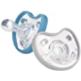 Dr. Talbot&#39;s Soft-Flex Orthodontic Pacifiers 6-12 Months, Blue/Gray, 2 Pack